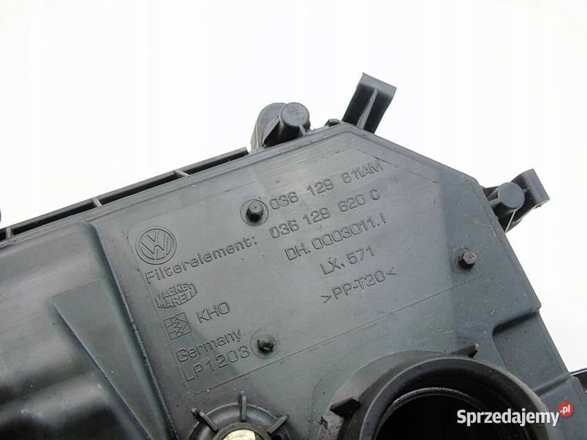 OBUDOWA FILTRA POWIETRZA 14 16V GOLF IV BORA Przewody powietrza Sosnowiec