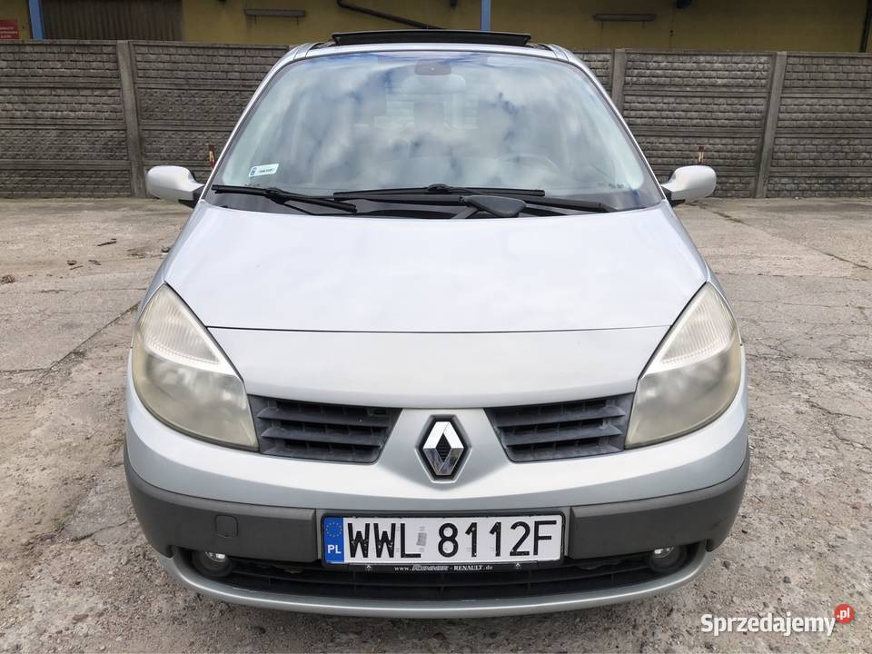 Renault Megane Scenic 16 LPG Panorama Klima OC i beżowy