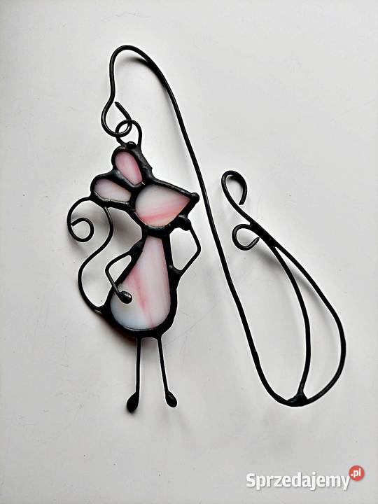 zakładka do książki myszka Pinki witraż Piekary Śląskie