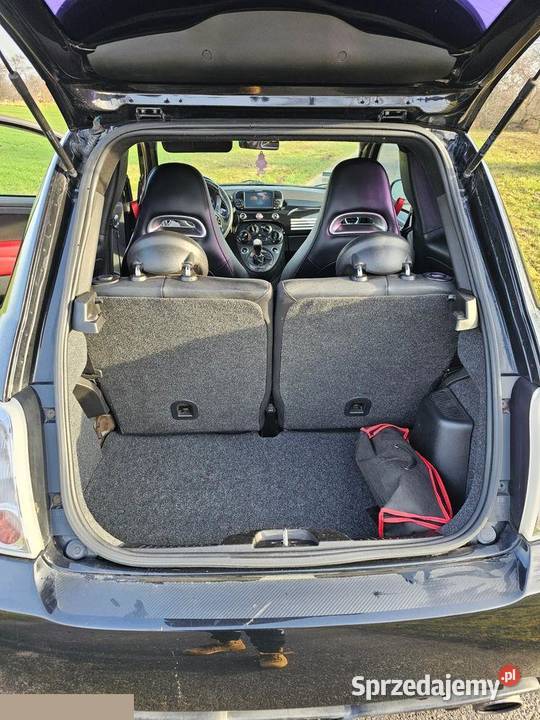 Abarth 500 14 Benzyna 145 2014r doinwestowany Poznań