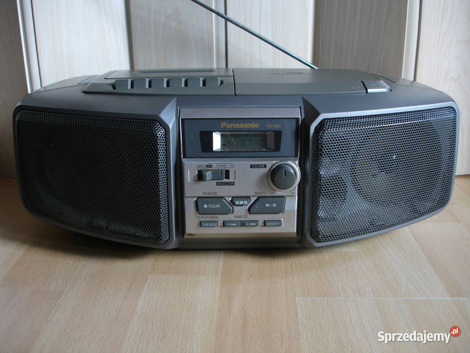 Radiomagnetofon PANASONIC RXDS5 lubuskie Zielona Góra