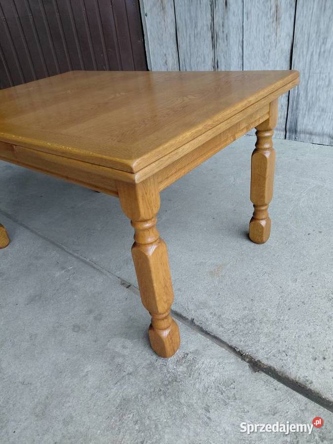 stół bukowy prostokątny rozkładany 498 kujawsko-pomorskie Byczyna