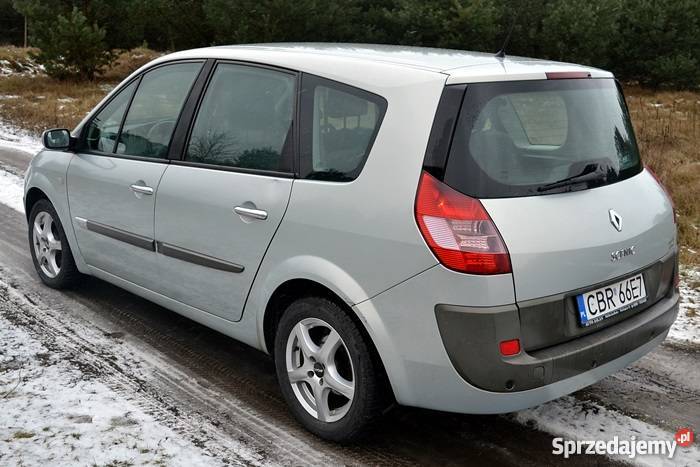Renault Grand Scenic 2004 19 DCI bezwypadkowy radio / CD Brodnica
