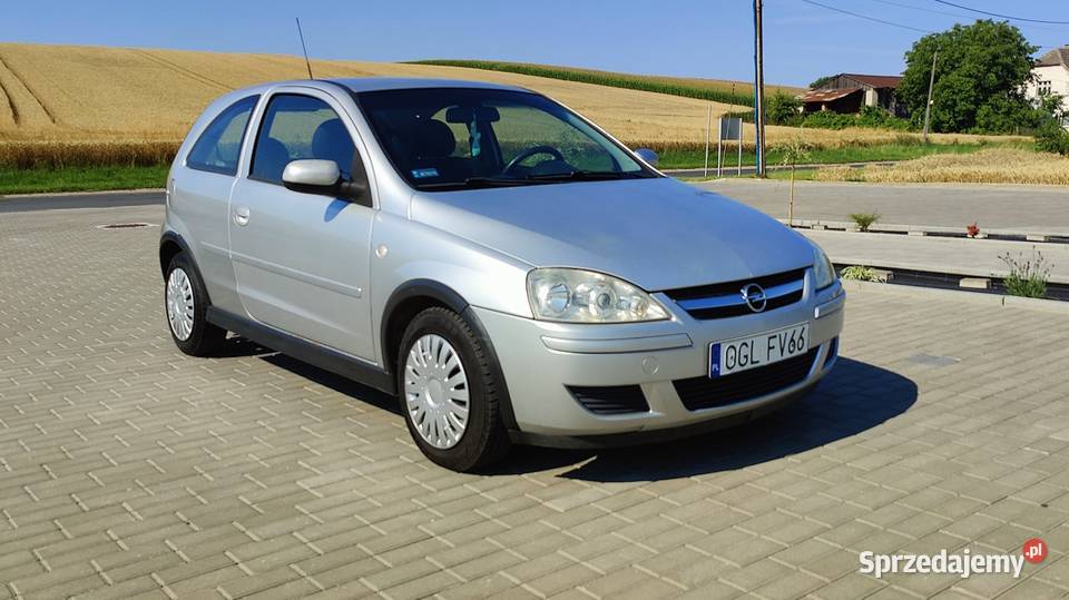Opel Corsa 2005r 12 Twinport klimatyzacja Nieznaszyn