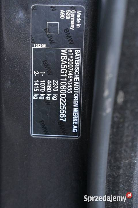 BMW 320 kombi 20 benzyna kolizji automatyczna mazowieckie Borawe