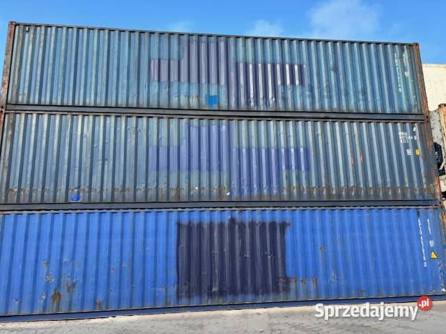 Kontener morski magazynowy budowlany 40 DV CW Warszawa sprzedam