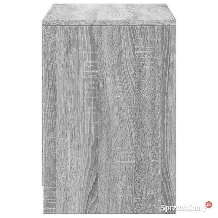 Szafka pod TV z LED szary dąb sonoma 100x34x50 Warszawa