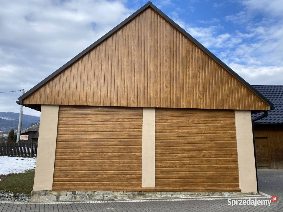 Deska elewacyjna drewnopodobna z BLACHY Imitacja Skawa