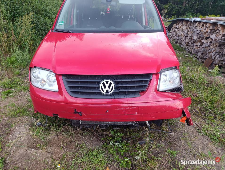 VW Caddy uszkodzony na czesci Wejherowo