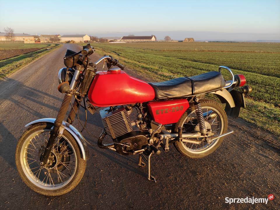 MZ ETZ 250 1988r dokumenty pozostałe