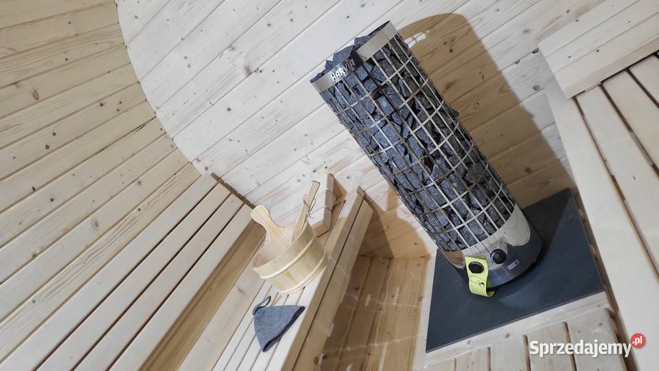 Sauna ogrodowa Premium Okazja Dostępne ręki