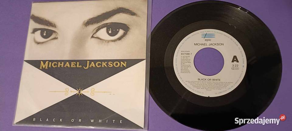 Michael Jackson Black Or White 1991 PŁYTA