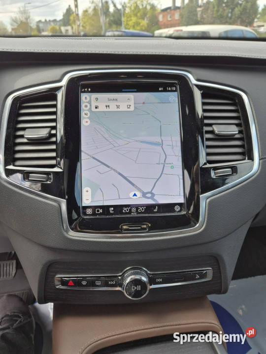Volvo XC 90 Super stan 7 osób Full II 2014 komputer pokładowy XC 90 kujawsko-pomorskie Bydgoszcz
