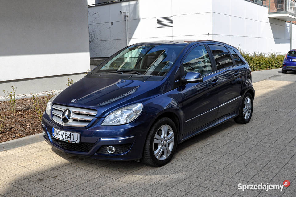 MercedesBenz Klasa B LPG 2010 r Lift 164 Wrocław