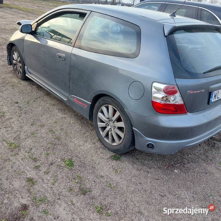 Sprzedam Honda Civic VII uszkodzona ona 1396cm3 Legionowo