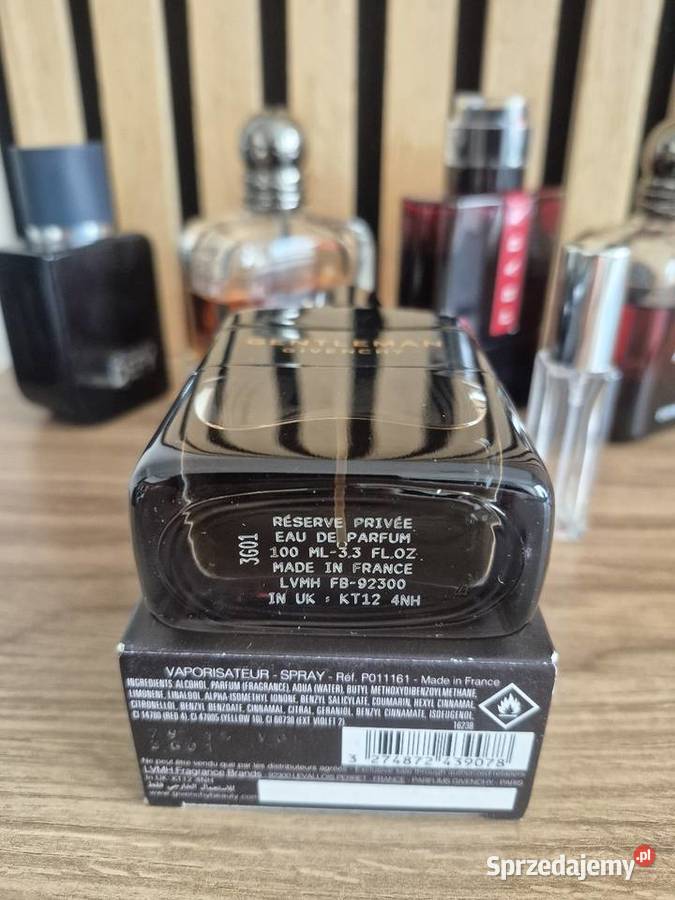 Givenchy Gentleman Riserve Prive 10ml Perfumy i wody Dąbrowa Górnicza