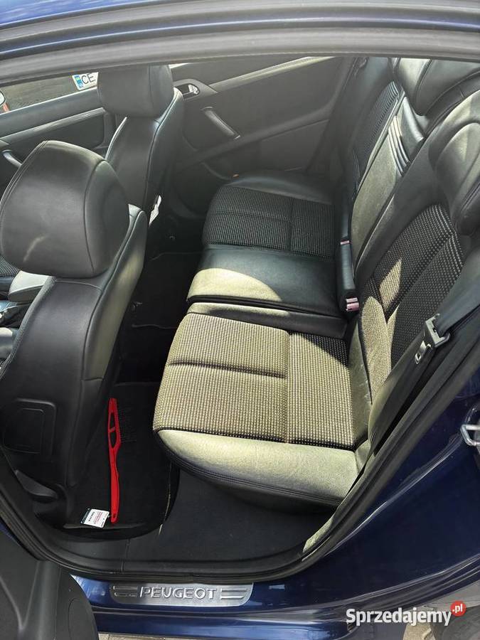 Peugeot 407 benzyna niebieski Warszawa