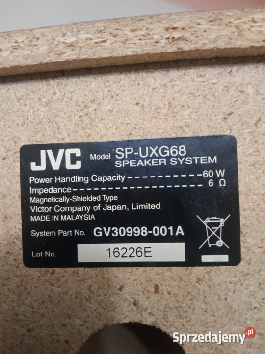 Mikrowieża JVC UXG68 Wrocław