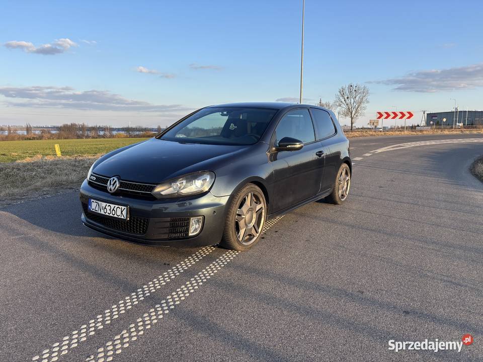VW Golf VI GTD 20 TDI 170 DSG Bogate wyposażenie kujawsko-pomorskie Żnin