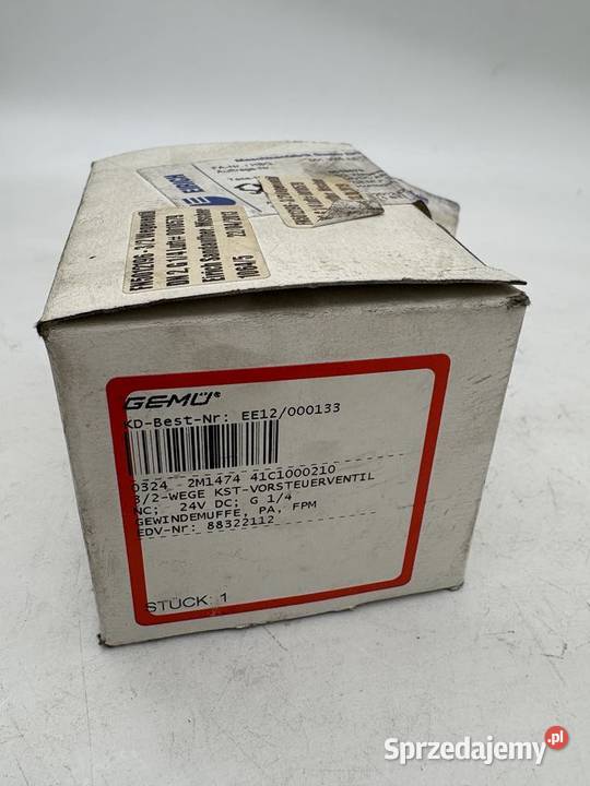 Gemu 0325 Elektrozawór Warszawa sprzedam