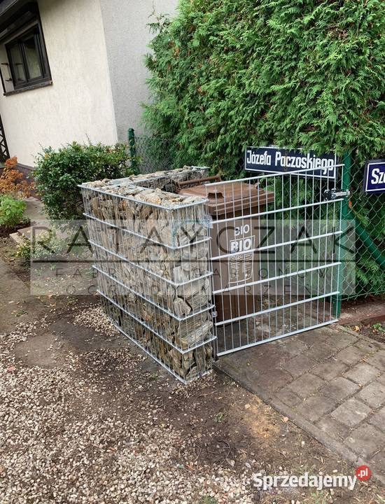 Słupek gabionowy 160x40x40 komplet cynk ogniowy sprzedam