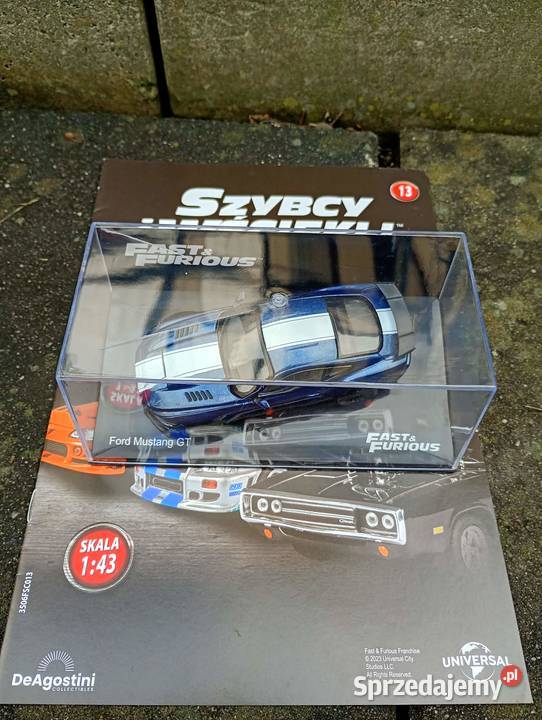 FORD MUSTANG GT fast furious deagostini 143 Warszawa