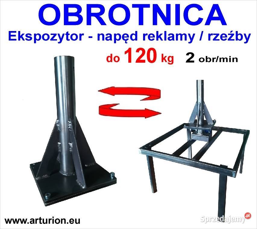 Podest Obrotowy Ekspozytor Napęd Reklam Warszawa