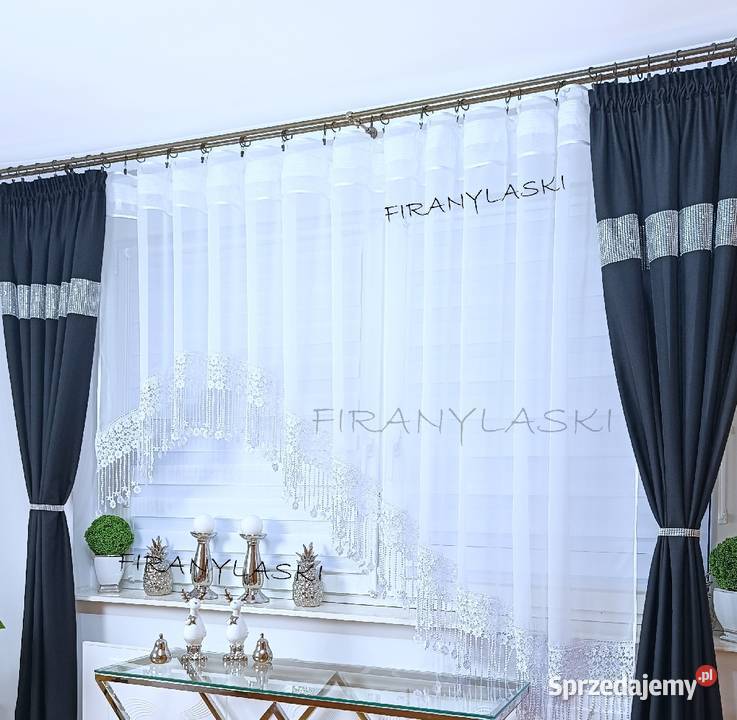 Firana Gotowa 400x180 Firany do pokoju salonu Oświęcim