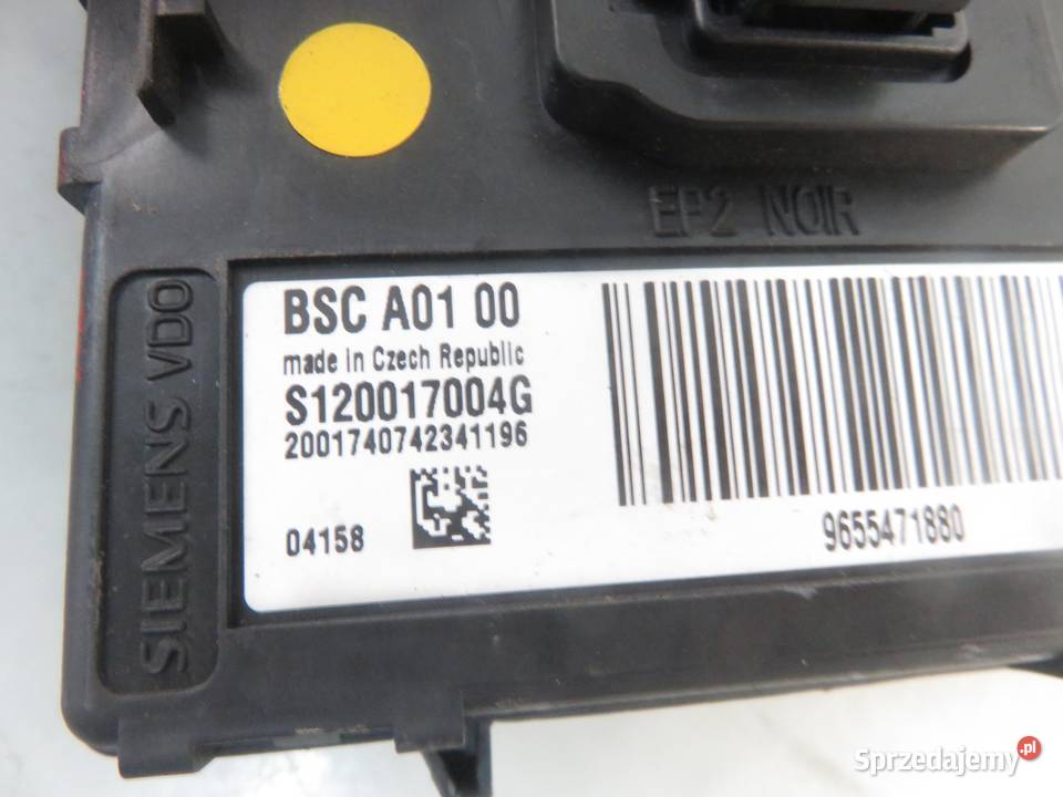 MODUL BSC PEUGEOT 407 6D 9655471880 S120017004G