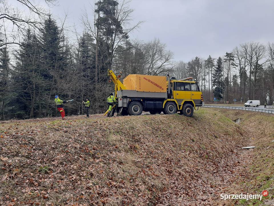Holownik Tatra 6X6 wciągarka zapory Sufczyn