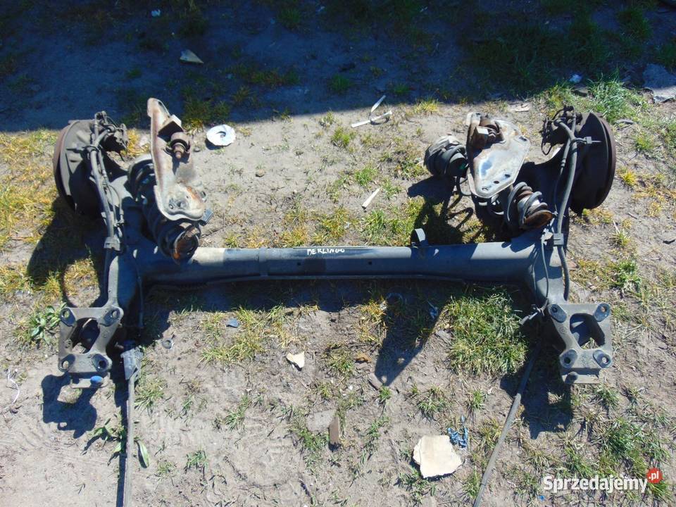 ZAWIESZENIE TYŁ PARTNER BERLINGO II 16 HDI 08