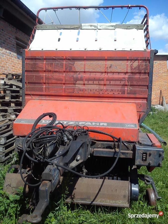 Przyczepa samozbierajaca Deutz Fahr F570 Gosławice