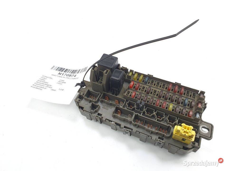 SKRZYNKA BEZPIECZNIKÓW HONDA CIVIC Lipno