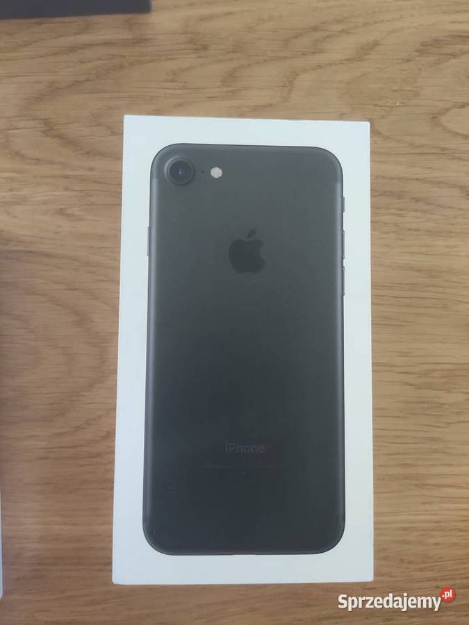 Nowe 100% oryginalne pudełko Apple iPhone 7, Black, 32GB