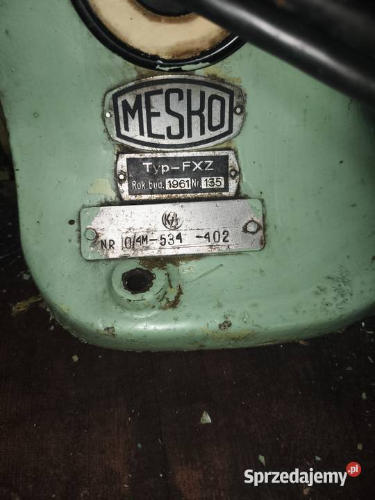 Frezarka 1961r zabytek sprawna MESKO unikat Słopnice
