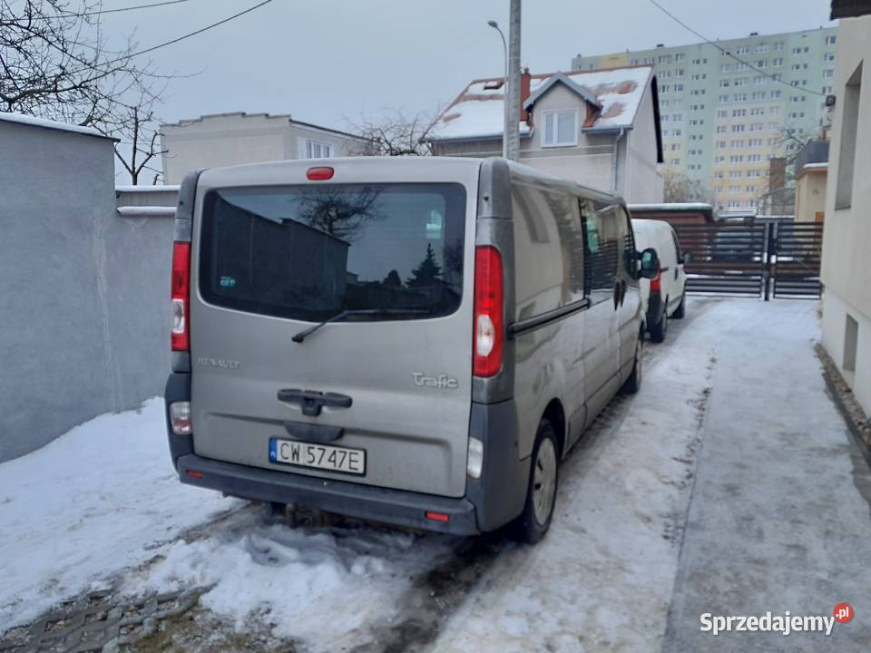 Renault Trafic 6cio osobowy long kujawsko-pomorskie Włocławek