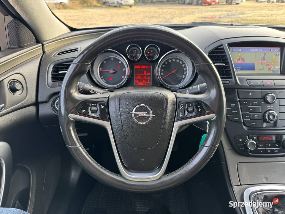 Opel Insignia 20 DIESEL Zarejestrowana Ważne poduszka powietrzna Konin