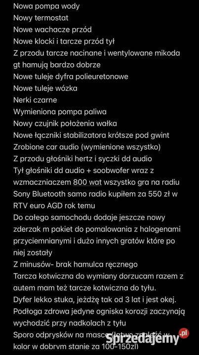 BMW E46 318i elektryczne szyby Pruszcz Gdański