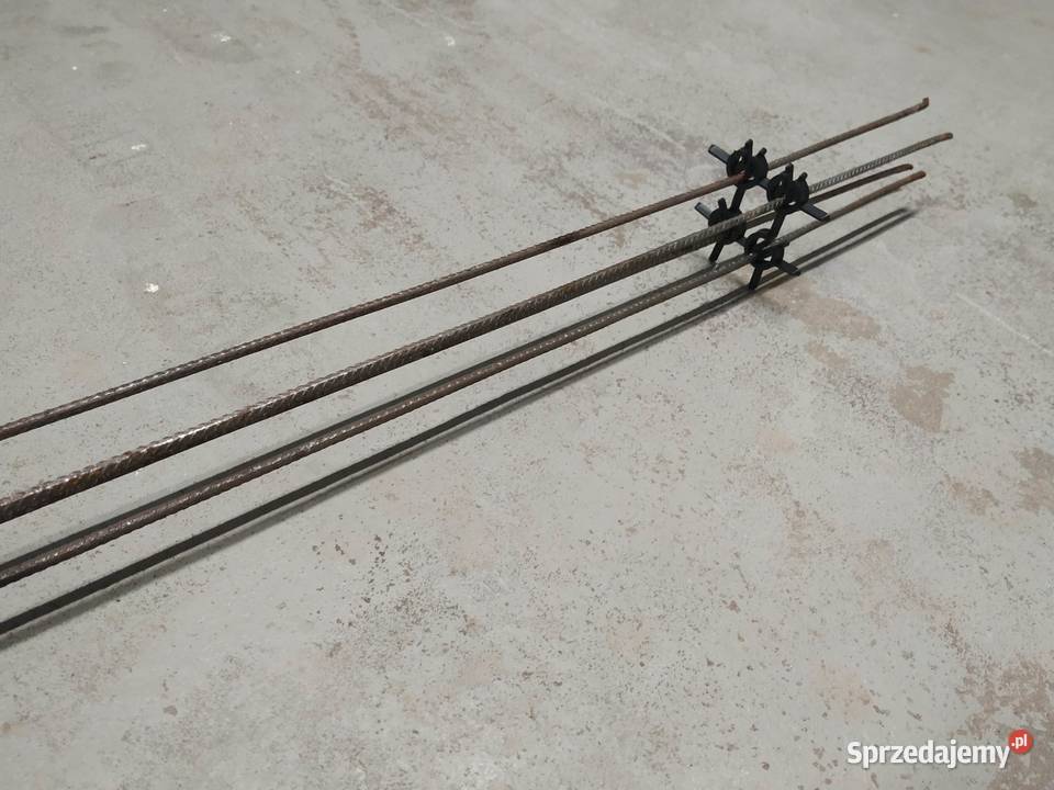 Strzemiona do balustrad betonowych zbrojenia