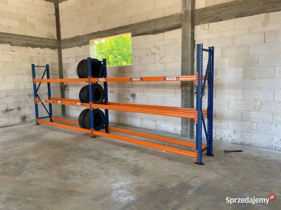Regal regaly regały magazynowe na opony hala lubelskie Zamość