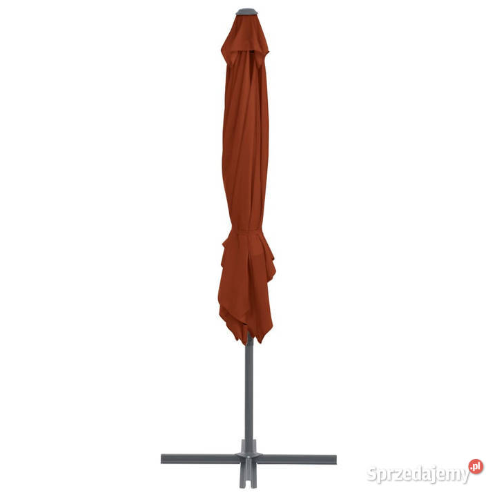 Parasol wiszący ze stalowym słupkiem 250x250 Pozostałe mazowieckie