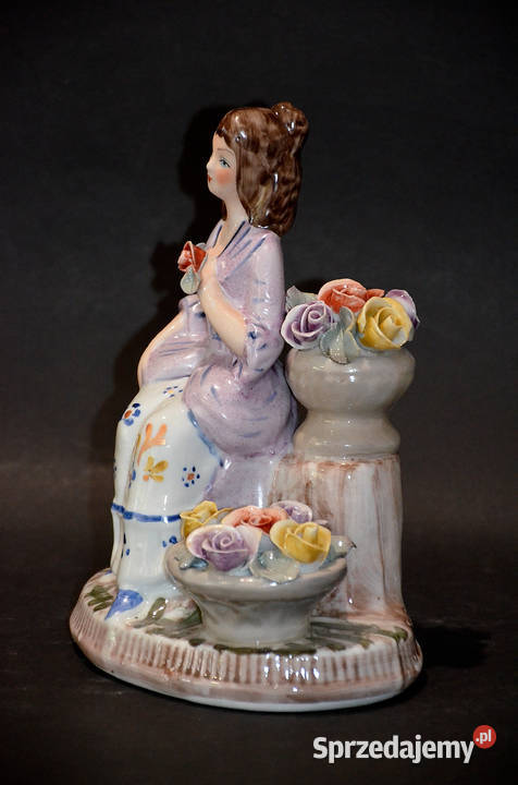 Porcelana Roceram Kwiaciarka 2 Lidia do kolekcji wielkopolskie Środa Wielkopolska sprzedam