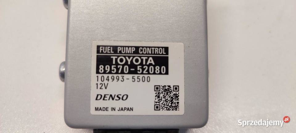 MAZDA 2 TOYOTA YARIS IV MODUŁ POMPY PALIWA sprzedam