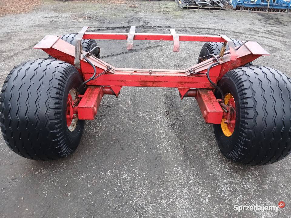 Podwozie do przyczepy tandem opony 50055155 nieuszkodzony Rolnictwo Ryki
