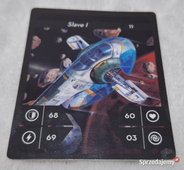 Karta Star Wars Slave I 11 Kaufland 2019 5x6 Czeladź
