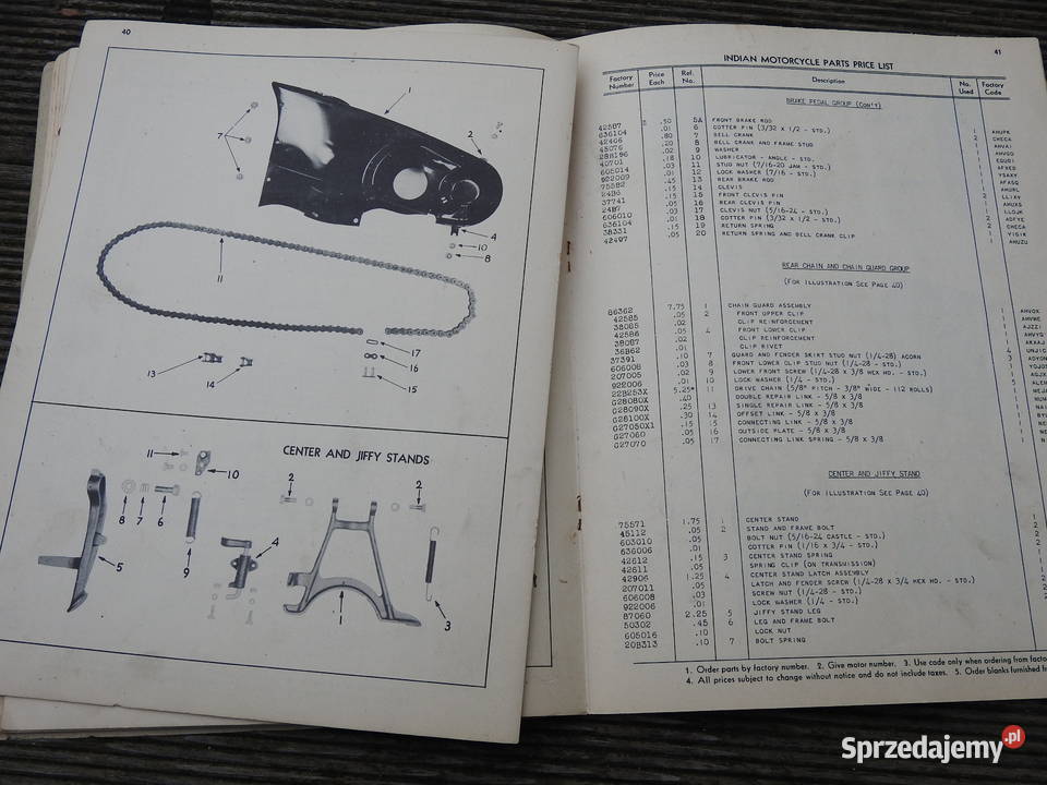 Indian CHIEF nie Four 741 Military Scout Prince Warszawa
