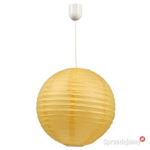 Papierowa lampa wisząca o kształcie kuli Szczecin
