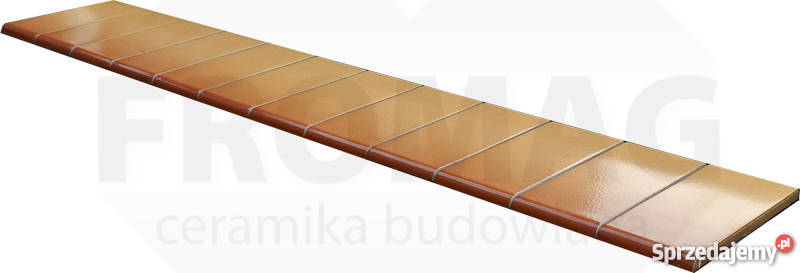 FROMAG kleimy parapety ceramiczne na wymiar