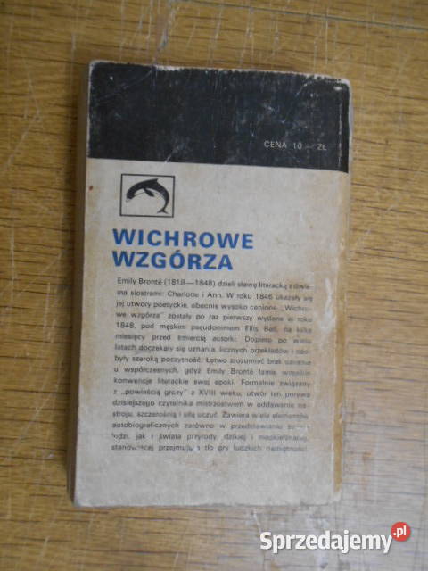 Emily Bronte Wichrowe wzgórza wydanie miękka Parczew sprzedam