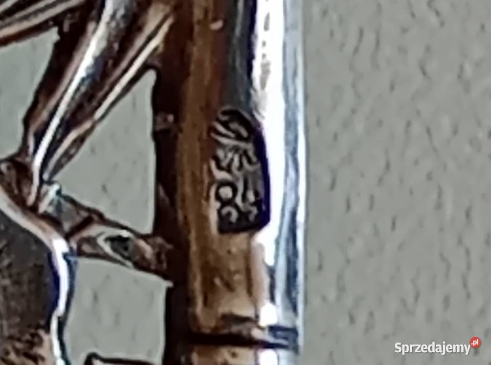 Piękna srebrna misa Antyk Chiny Fantastyczna Antyki